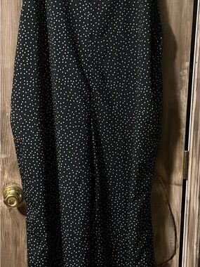 SHEIN Black Polka Dot Jumpsuit